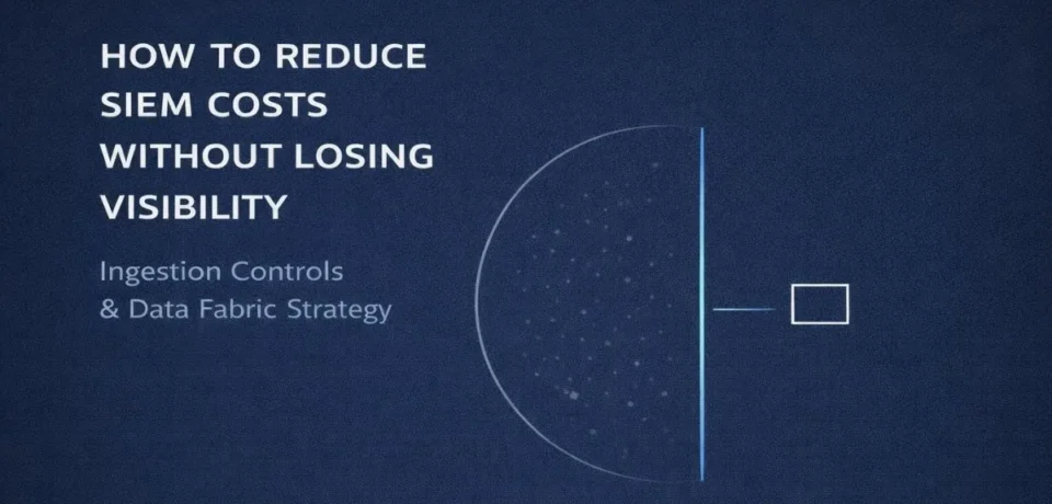 How to Reduce SIEM Costs with Ingestion Controls