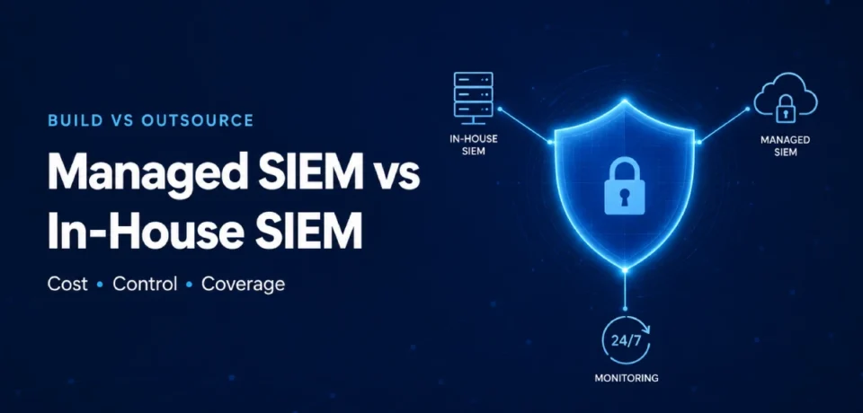 Managed SIEM vs In-House SIEM Managed SIEM vs In-House SIEM build versus outsource comparison